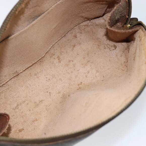 LOUIS VUITTON Monogram Trousse Demi Ronde Cosmetic Pouch - Picture 12 of 15